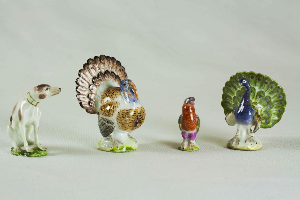 SALA2
Serie di piccoli animali
Meissen, 1750 circa
Porcellana dura dipinta in policromia e oro
